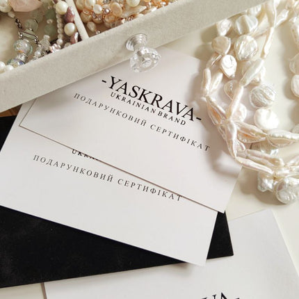 Gift certificates