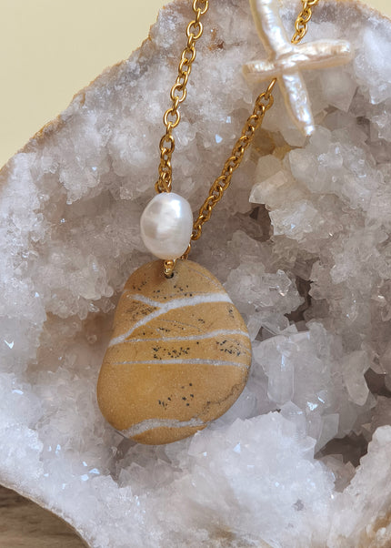 A natural sea stone