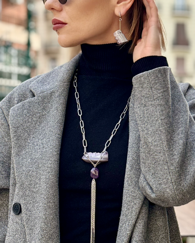 Wild Amethyst Earrings