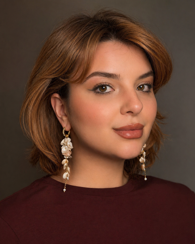 Pendientes de concha