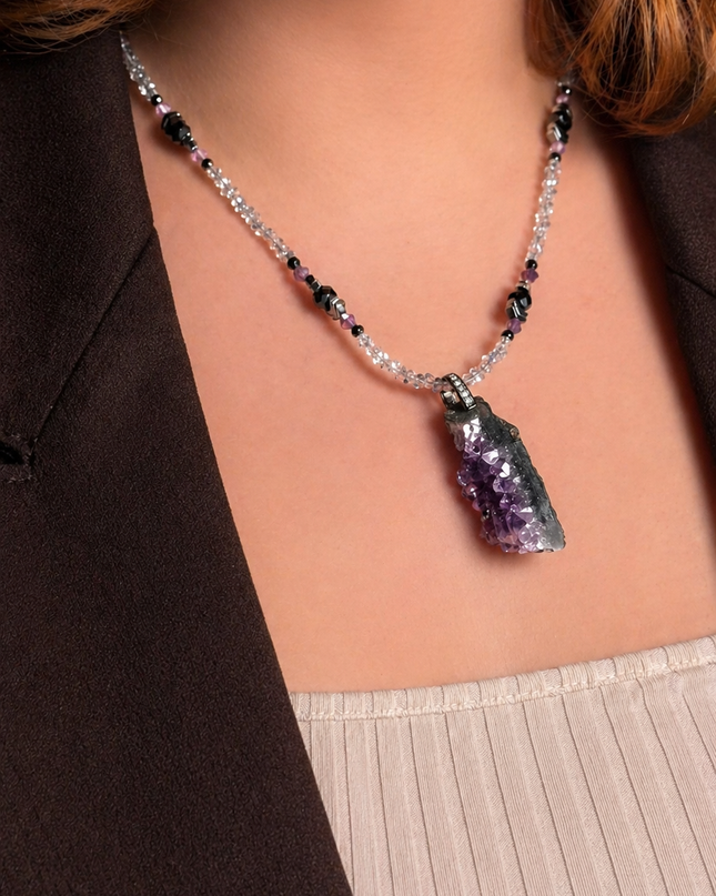 Wild AMETHYST pendant