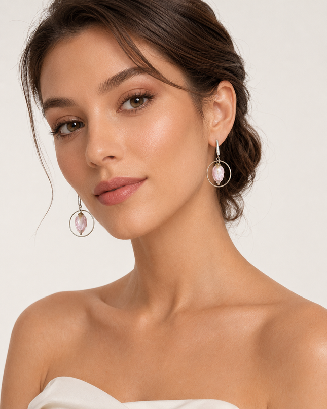 Pendientes de flor
