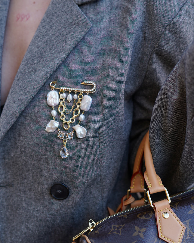 Pearl Brooch