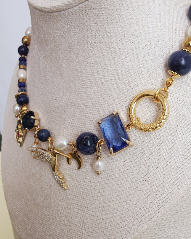 Necklace with bird