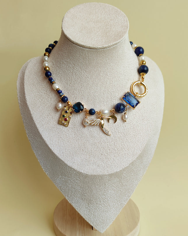 Necklace with bird