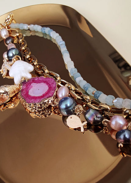 Pulsera inspirada en el mar