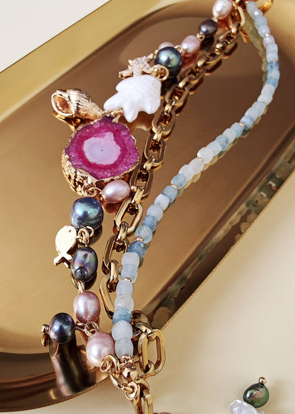 Pulsera inspirada en el mar
