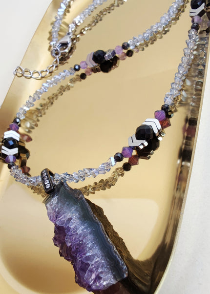 Wild AMETHYST pendant