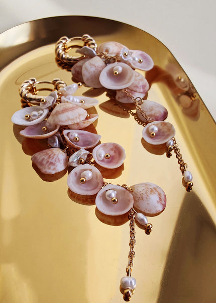 Pendientes de concha