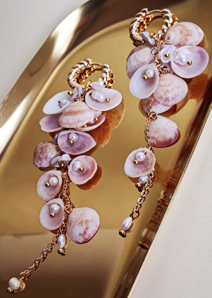 Pendientes de concha