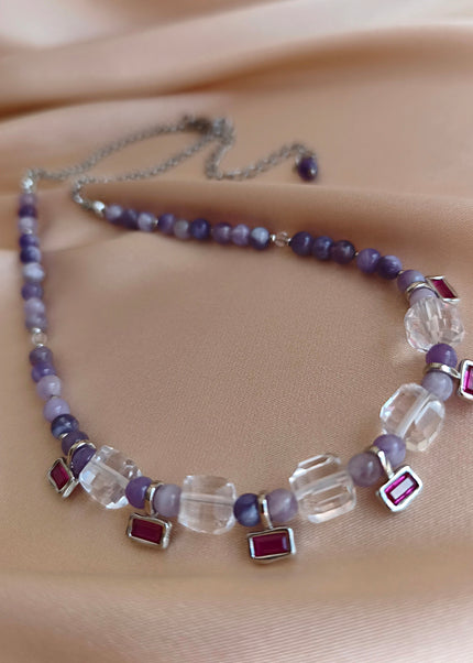 Crystal & Amethyst