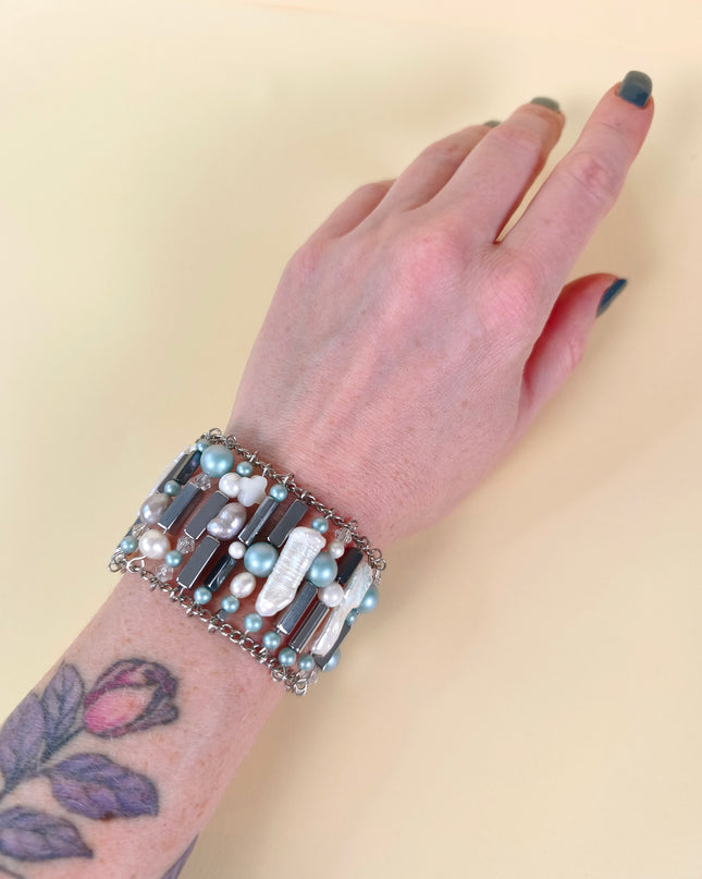 Pulsera ancha