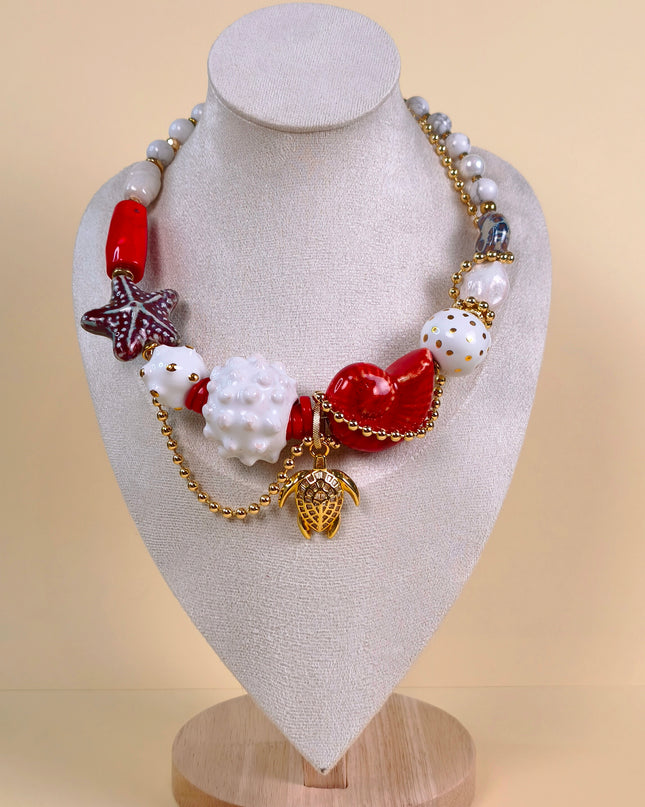 Seaside-inspired necklace