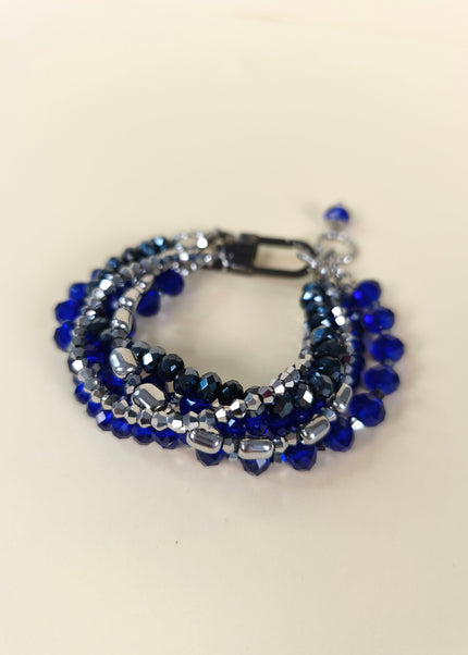 Pulsera Azul Brillante.