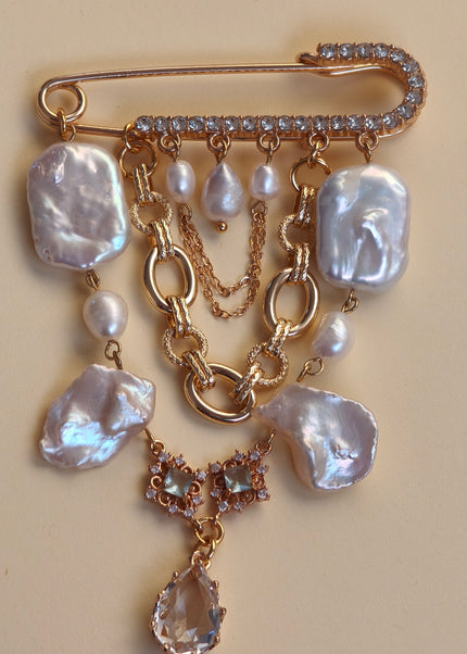 Pearl Brooch