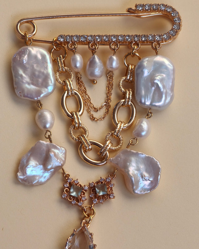 Pearl Brooch