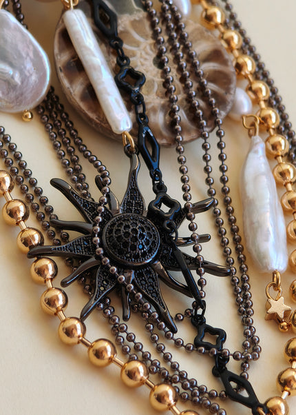Ammonite Brooch