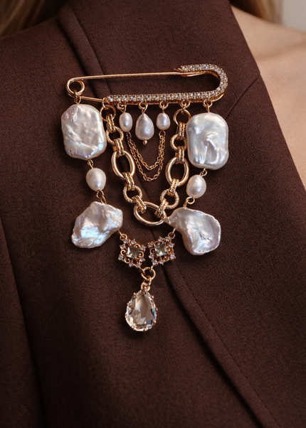 Pearl Brooch