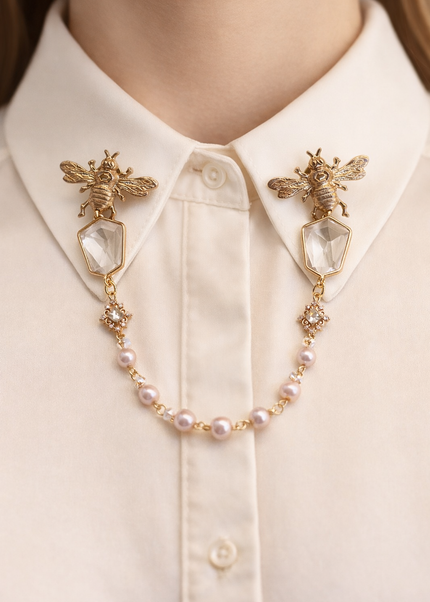 Jewelry accessory for a shirt or blazer